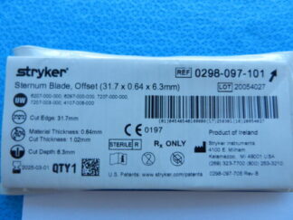 Stryker Surgical Sternum Blade 0298-097-101 IN DATE! – Ringle Medical ...