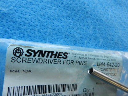 Synthes Surgical Pin Driver U44-642-20 NEW! - Image 2