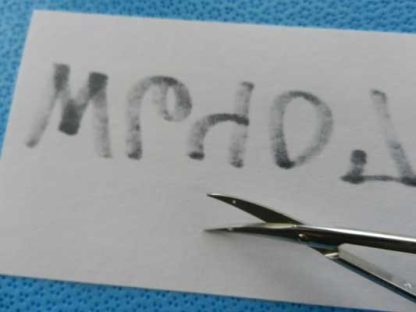 V. Mueller Surgical 4-1/2in Curved Littler Suture Scissors RH1634 - Image 2