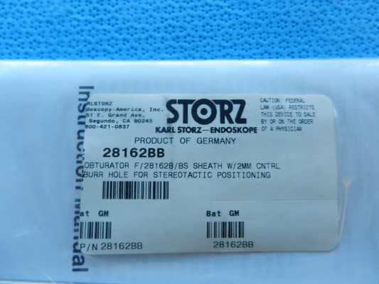 Karl Storz Surgical Obturator 28162BB NEW! – Ringle Medical Supply LLC
