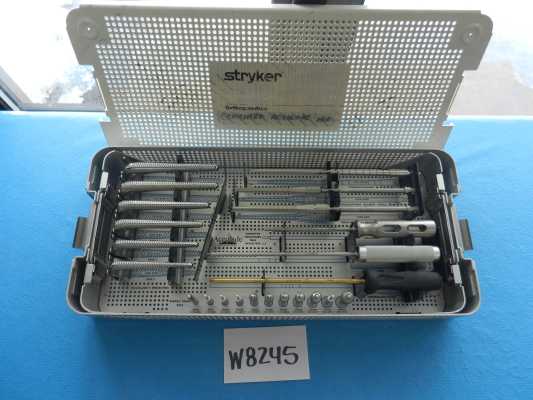 Stryker Surgical Accolade Cemented Instrument Set W/ Case