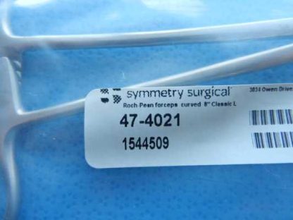 Codman Symmetry Surgical 203mm Curved Rochester-Pean Forceps 47-4021 NEW! - Image 3