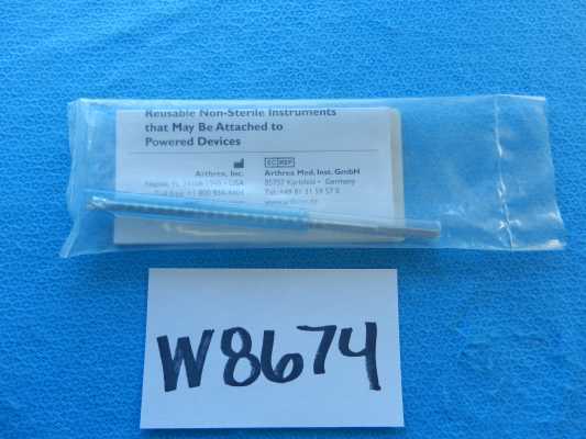 Arthrex Surgical 8mm Cannulated Headed Reamer AR-1408 NEW!