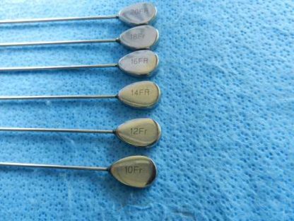 V. Mueller Surgical Olive Tip Otis Bougie a Boule Set GU4005-10 - Image 3