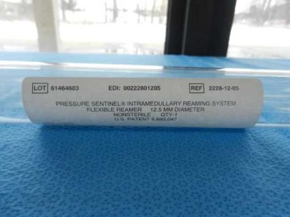 Zimmer Pressure Sentinel Intramedullary Flexible Reamer 12.5mm Diameter 2228-12-05 - Image 2