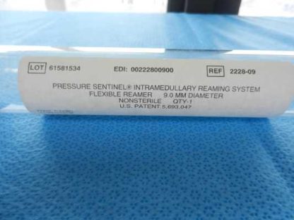 Zimmer Pressure Sentinel Intramedullary Flexible Reamer 9.0mm Diameter 2228-09 - Image 4