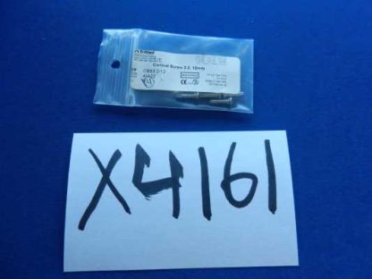 TriMed 3.2mm Cortical Screw, 12mm QTY (4) REF CBS3.2-12
