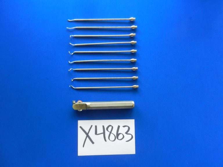 Shutt-Linvatec Arthroscopic Suture Handle Set w/ Suture Hooks 27.00011 ...