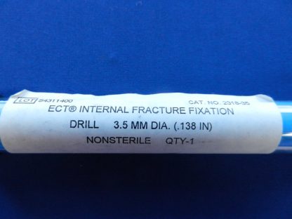 NEW Zimmer 2318-35 ECT 3.5mm Internal Fracture Fixation Drill - Image 3