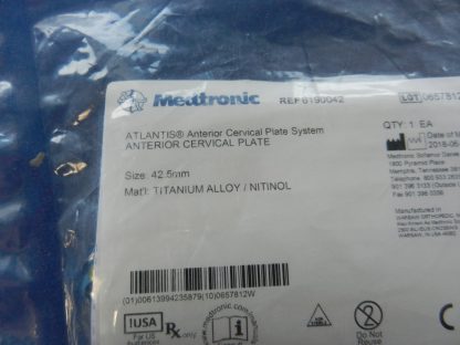 NEW Medtronic 6190042 Atlantis Anterior Cervical Plate 42.5mm - Image 2