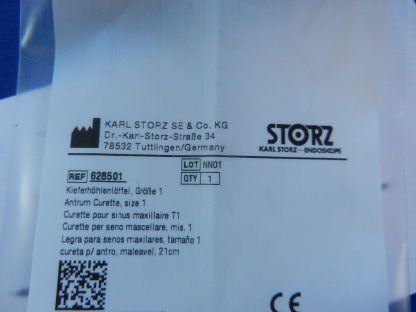 NEW Karl Storz 628501 Size 1 Antrum Curette - Image 4