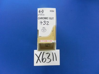 Ethicon 635H 4-0 Chromic Gut 27" FS-2  OPEN BOX of (21) 2027-08-31