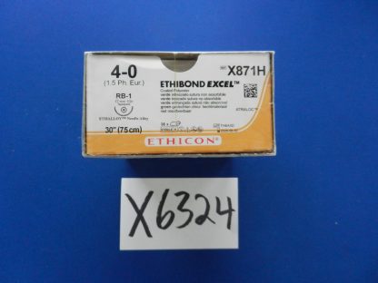 Ethicon X871H ETHIBOND EXCEL Polyester Suture Box of (36) 2028-06-30