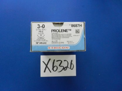 Ethicon 8687H PROLENE Polypropylene Suture Box of (36)