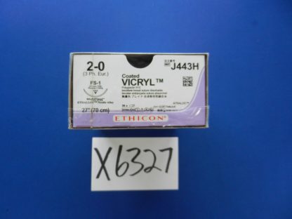 Ethicon J443H COATED VICRYL (polyglactin 910) Suture Box of (36) 2028-10-31