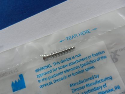 Zimmer 2480-20-41 Forte Distal Radial Fully Threaded Cancellous Screw 4.0mm x 20mm - Image 2