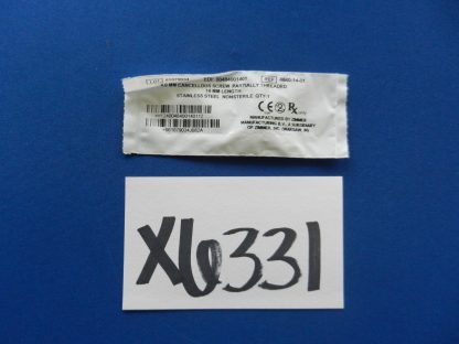 Zimmer 4840-14-01 Cancellous Partially Threaded Screw 4.0mm x 14mm