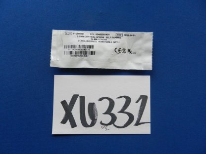 Zimmer 4835-14-01 Self Tapping Cortical Screw 3.5mm x 14mm