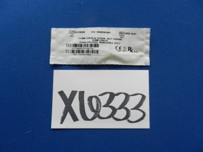Zimmer 4835-18-01 Self Tapping Cortical Screw 3.5mm x 18mm