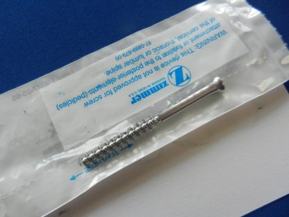 Zimmer 2347-25-65 Periarticular Cancellous Partially Threaded Hex Head Bone Screw 6.5mm x 65mm - Image 3