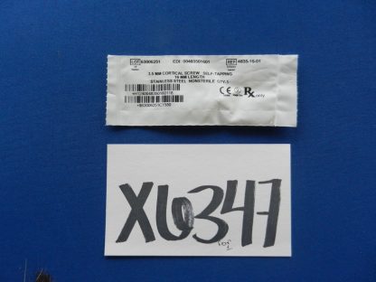 Zimmer 4835-16-01 Self Tapping Cortical Screw 3.5mm x 16mm