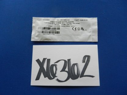 Zimmer 2348-24-35 Periarticular Self Tapping Hex Head Cortical Bone Screw 3.5mm x 24mm