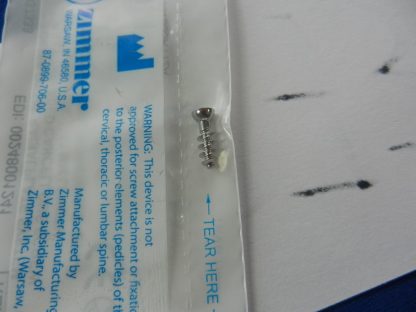 Zimmer 2480-12-41 Forte Fully Threaded Cancellous Screw 4.0mm x 12mm - Image 3