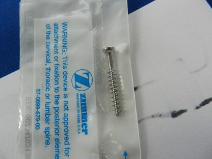 Zimmer 2347-21-30 Periarticular Partially Threaded Hex Head Cancellous Bone Screw 4.0mm x 30mm - Image 3