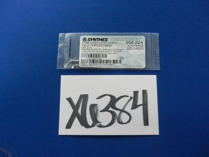 Synthes 205.224 Fully Threaded Cannulated Screw 3.5mm x 24mm