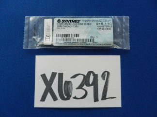 Synthes 216.110 Cancellous Bone Screw 6.5mm x 16mm Thread/110mm