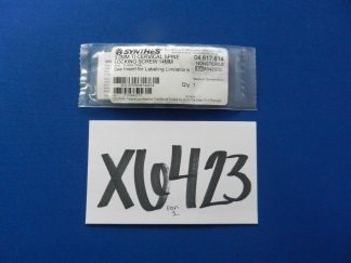 Synthes 04.617.814 TI Cervical Spine Locking Screw 3.0mm x 14mm