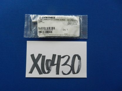 Synthes 02.205.070 Cannulated Locking Screw 5.0mm x 70mm