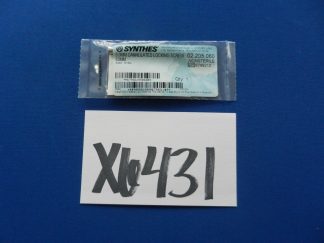 Synthes 02.205.060 Cannulated Locking Screw 5.0mm x 60mm