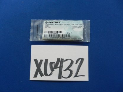 Synthes 02.205.065 Cannulated Locking Screw 5.0mm x 65mm