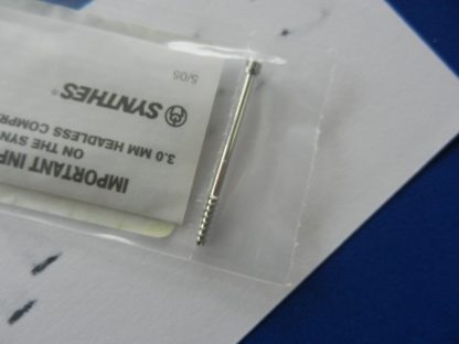 Synthes 02.226.040 Headless Compression Screw Short Thread 3.0mm x 40mm - Image 3