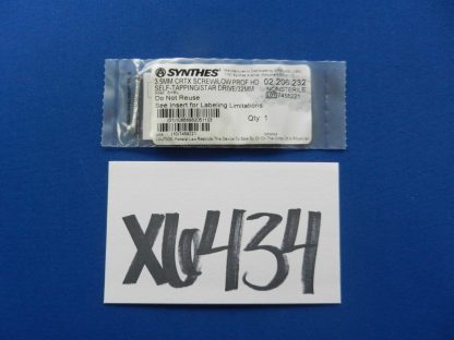 Synthes 02.206.232 Cortex Screw/Low Profile HD Self Tapping/Star Drive 3.5mm x 32mm