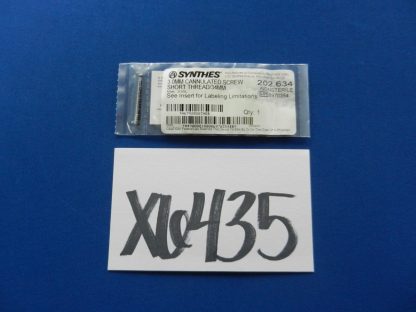 Synthes 202.634 Cannulated Screw Short Thread 3.0mm x 34mm