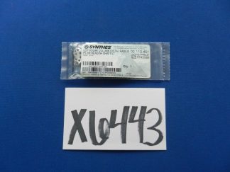 Synthes 02.110.451 LCP Volar Column Distal Radius Plate 8 Hole Head x 5 Hole Shaft
