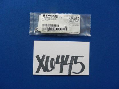 Synthes 247.377 LCP (TM) 2.4mm Plate 7 Holes 60mm