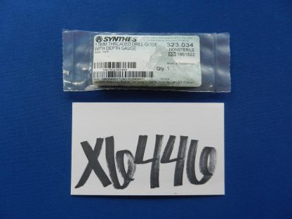 Synthes 323.034 Threaded Drill Guide 1.5mm with Depth Gauge