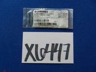 Synthes 207.644 Cannulated Screw Short Thread 4.0mm x 44mm