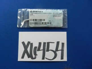 Synthes 02.205.080 Cannulated Locking Screw 5.0mm x 80mm