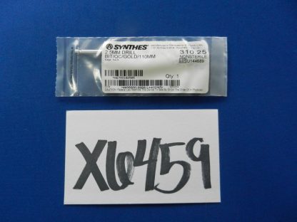 Synthes 310.25 Drill Bit/QC/Gold 2.5mm x 110mm