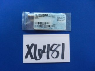 Synthes 02.207.065 Cannulated Locking Screw 7.3mm x 65mm