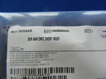 Depuy DVRASR DVR Anatomic Short Right - Image 2