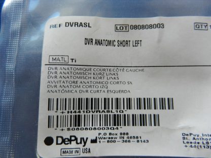 Depuy DVRASL DVR Anatomic Short Left - Image 2