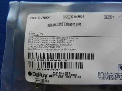 Depuy DVRAXL DVR Anatomic Extended Left - Image 2