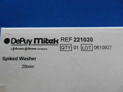 Depuy Mitek 221020 Spiked Washer 20mm - Image 2