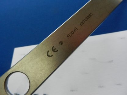 Zimmer 5120-61 Tibial 4.78mm Wide Retractor 22.23cm Overall Length - Image 3