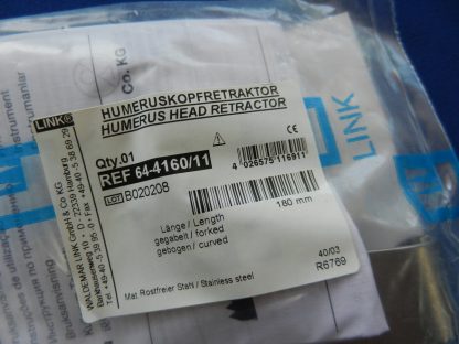 NEW W. Link 64-4160/11 Humerus Head Retractor - Image 3